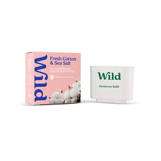 Produktfoto för Wild Fresh Cotton & Sea Salt Deo Refill