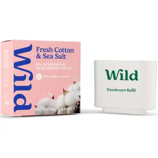 Produktfoto för Wild Fresh Cotton & Sea Salt Deo Refill