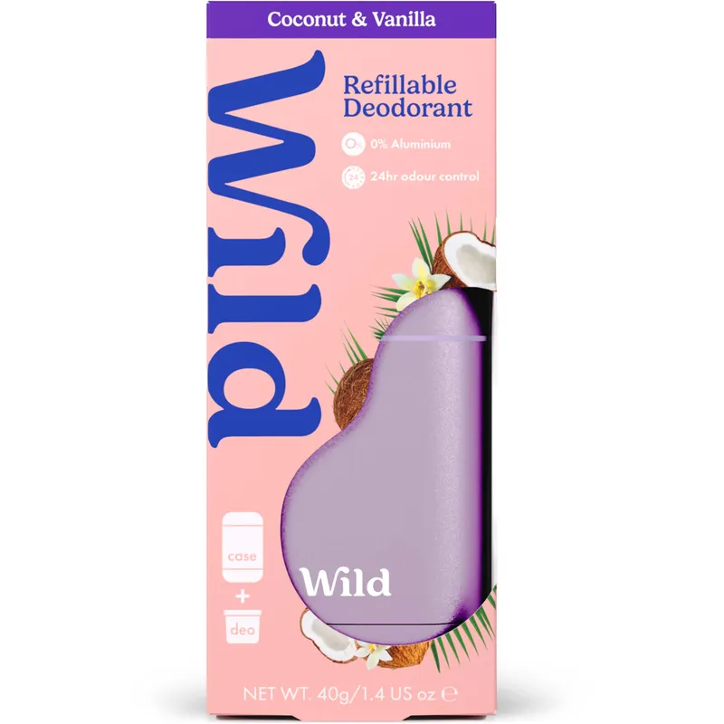 Bild 2 för Wild Purple Case Coconut & Vanilla Deo Starter