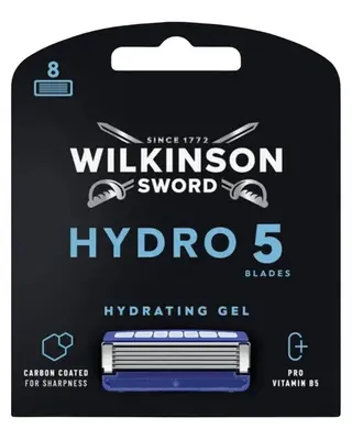 Produktfoto för Wilkinson Sword Hydro 5 Skin Protection Razor Blade Refills   8 stk.