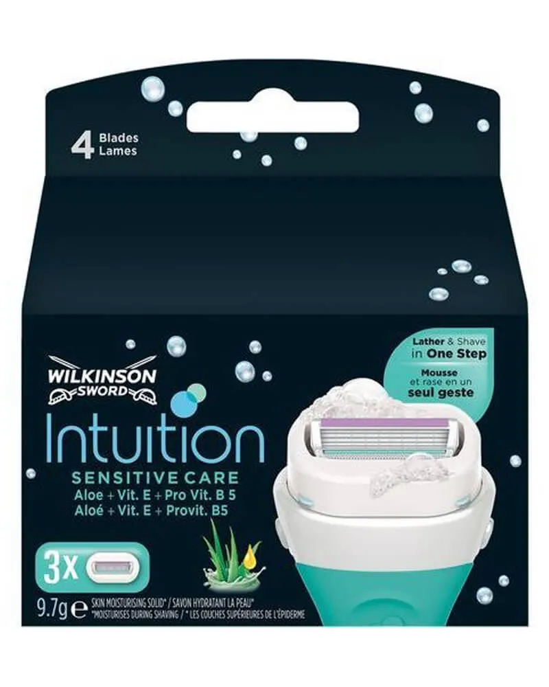 Bild 2 för Wilkinson Sword - Intuition Blades Sensitive Care 3pak
