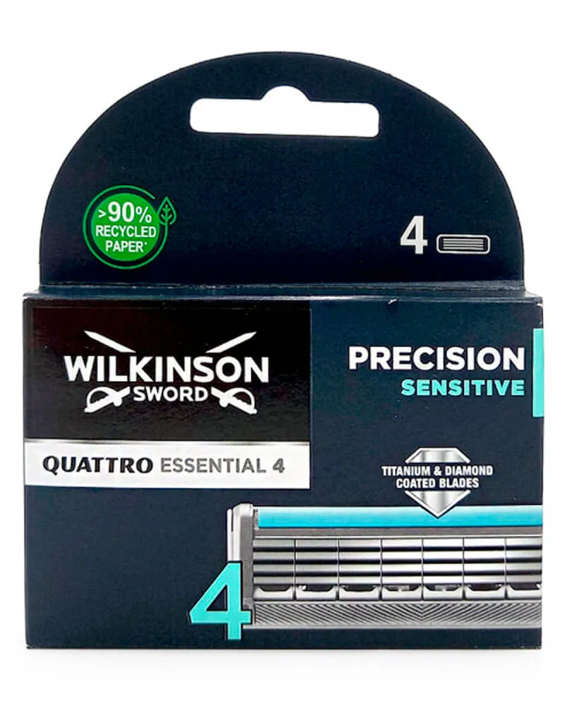 Bild 1 för Wilkinson Sword - Quattro Titanium Sensitive 4pak