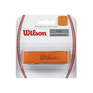 Produktfoto för Wilson Premium Leather Grip Brown 1-pack