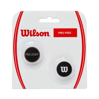 Produktfoto för Wilson Pro Feel Pro Staff Stötdämpar 2-pack Svart