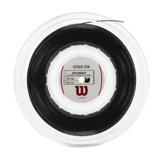 Produktfoto för Wilson Revolve Spin Black (200 M), Tennissenor