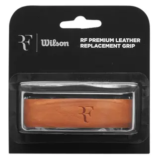 Produktfoto för Wilson RF Leather Replacement Grip Brown, Tennis grepplinda