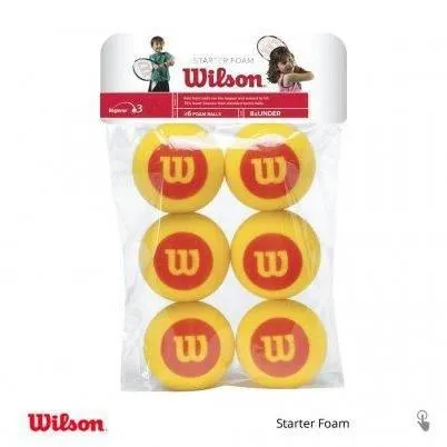 Alternativ bild 0 för Wilson Starter Foam 6-pack