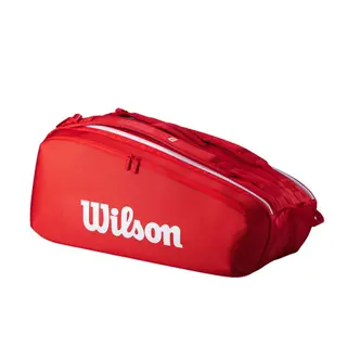 Produktfoto för Wilson Super Tour Red 9pk - 2025