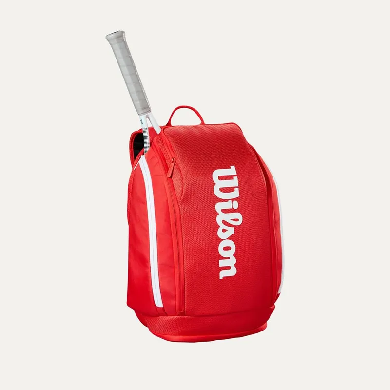 Bild 2 för Wilson Super Tour Red Backpack - 2025