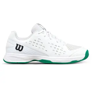 Produktfoto för WILSON tennisskor junior RUSH PRO JR L White/White/Bosphorus WRS335280E040 (0097512846936)