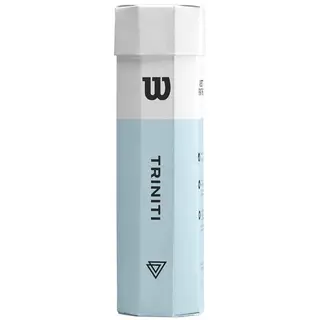 Produktfoto för Wilson Triniti (4-Pack), Tennisbollar