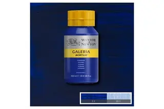 Produktfoto för Winsor & Newton Galeria Acrylic, 500 ml, Blå, Burk