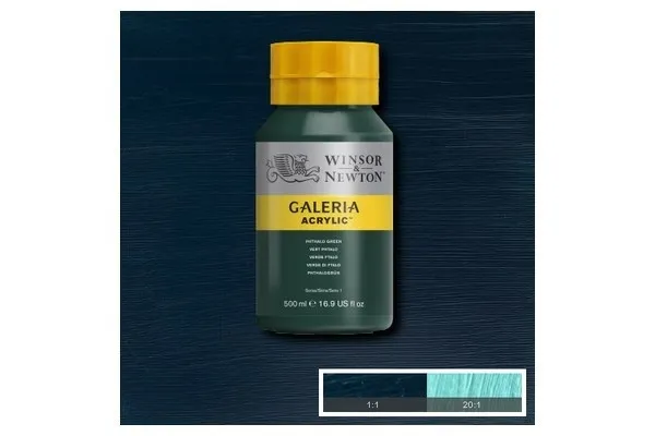Alternativ bild 0 för Winsor & Newton Galeria Acrylic, 500 ml, Grön, Burk