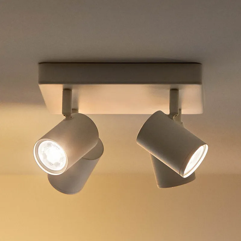 Bild 1 för WiZ - Imageo WiZ 4 Plafond Square RGB White WiZ