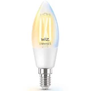 Produktfoto för WiZ - Päronlampa Smart TW 4,9W 470lm 2700-6500K Kron Clear E14 WiZ