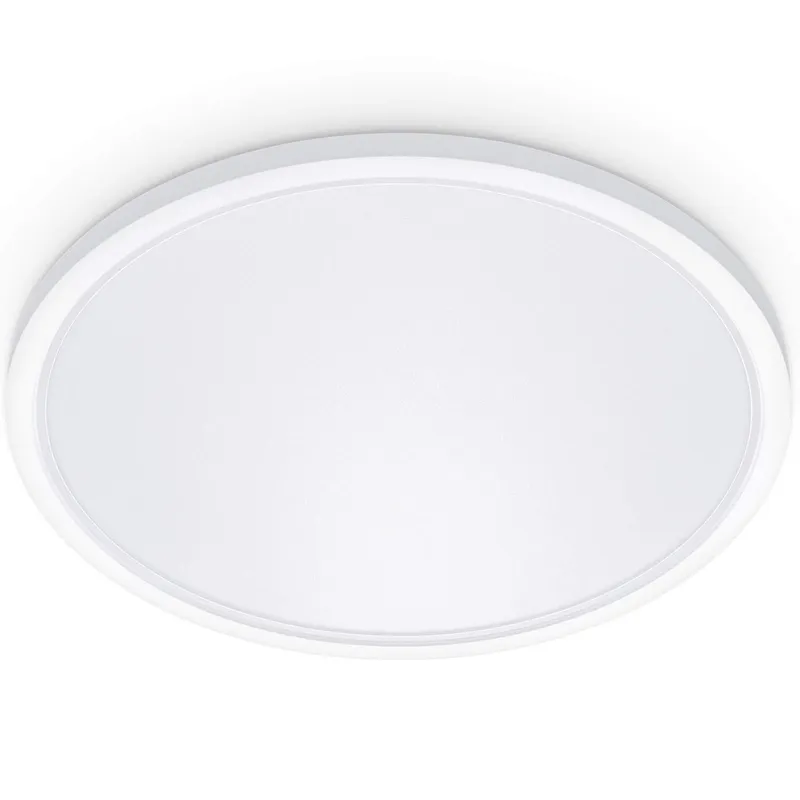 Bild 2 för WiZ Superslim Ceiling 22 W, Smart takbelysning, Vit, LED, Plast, Glödlampan/-lamporna kan inte bytas ut, 2200 K