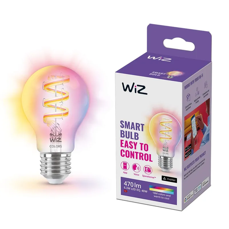 Bild 1 för WiZ Wi-Fi RGB 40W A60 E27