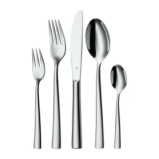 Produktfoto för WMF Philadelphia bestickset 60 delar blank stål