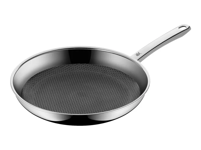 Alternativ bild 0 för WMF Profi Resist 17.5628.6411, Rund, Allmän matlagning, Svart, Rostfritt stål, Rostfritt stål, 260 ° C, Gjuten aluminium, Rostfritt stål