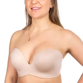 Produktfoto för Wonderbra BH Ultimate Silhouette Micro Strapless Hud E 70 Dam