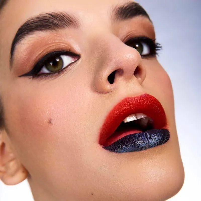 Bild 6 för Wonderskin Wonder blading lip stain & go Playful (burnt berry)