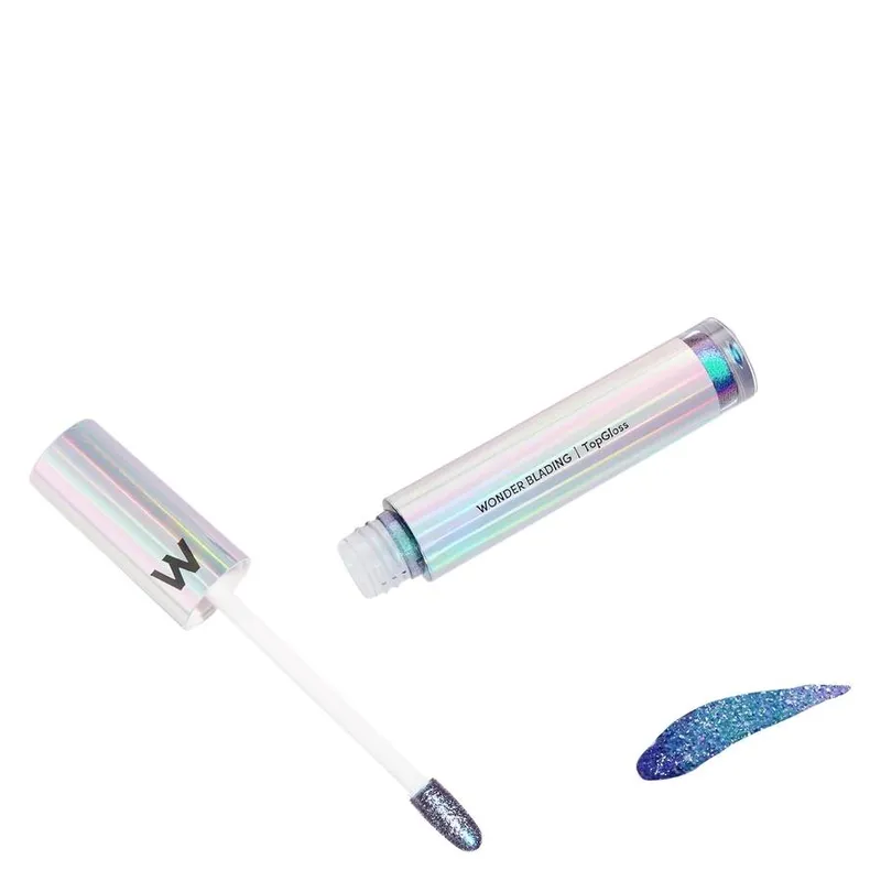 Bild 5 för Wonderskin Wonder Blading Top Gloss- Blue Glitter