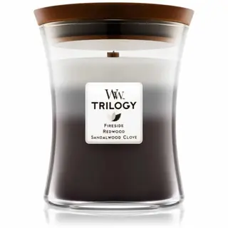 Produktfoto för WoodWick Warm Woods Trilogy Medium