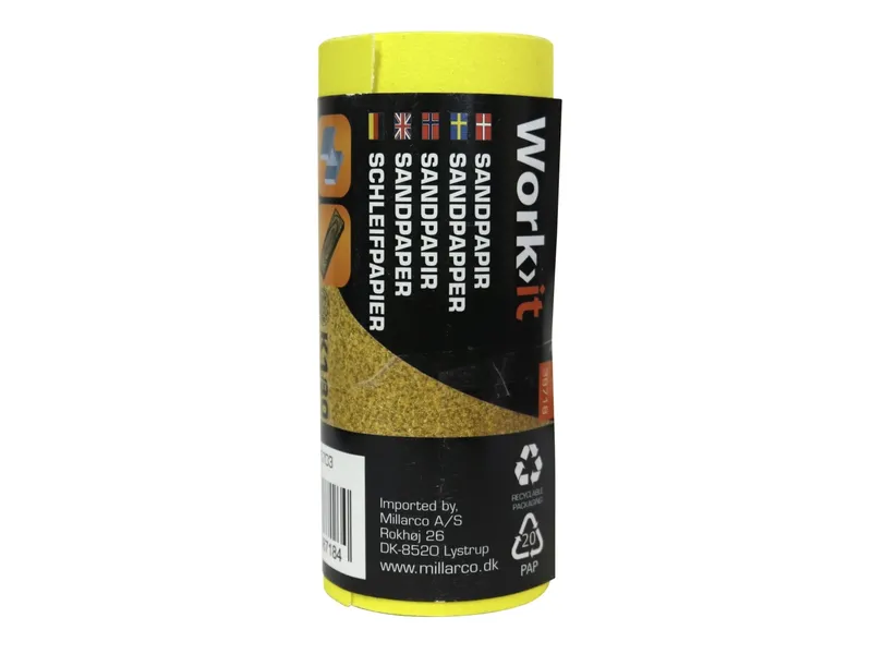 Alternativ bild 0 för Work>it® K180 Sandpapir 11,5×500 cm 1 rulle