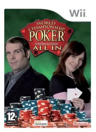 Produktfoto för World Championship Poker Featuring Howard Lederer - Nintendo Wii - Kortspel