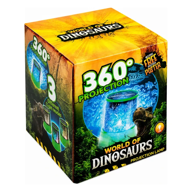 Bild 3 för World of Dinosaurs Projection Lamp Dino