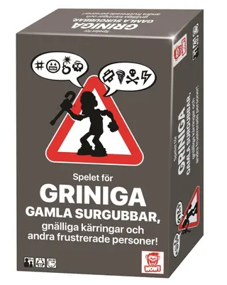 Produktfoto för WOW! Spelet För Griniga Gamla Surgubbar