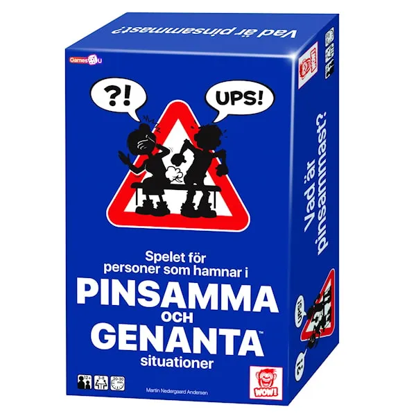 Alternativ bild 0 för WOW! Spelet för personer som hamnar i PINSAMMA och GENANTA situationer