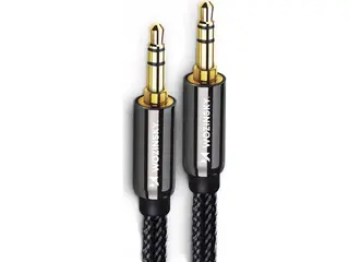 Produktfoto för Wozinsky 2xAUX Kabel Universal Mini Jack 3m - Svart