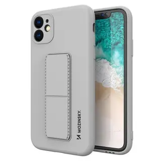 Produktfoto för Wozinsky Galaxy A72 4G Skal Kickstand Silicone - Grå