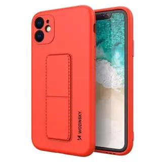 Produktfoto för Wozinsky Galaxy A72 4G Skal Kickstand Silicone - Röd