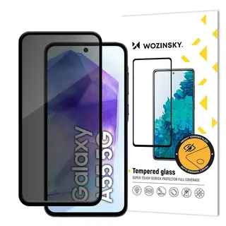 Produktfoto för Wozinsky Galaxy S25 Edge Härdat Glas Skärmskydd Privacy