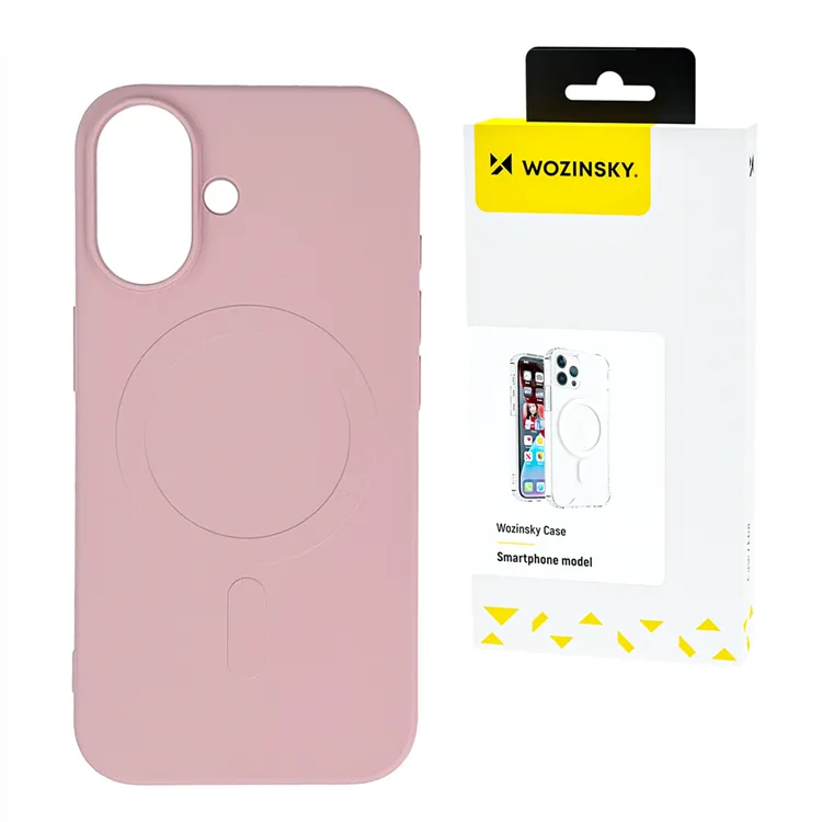 Alternativ bild 0 för Wozinsky Galaxy S25 Mobilskal Magsafe Magnetic Silikon - Rosa