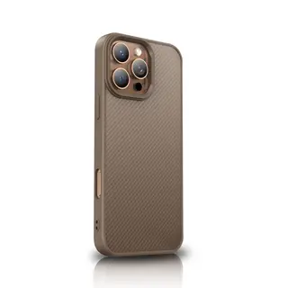 Produktfoto för Wozinsky Galaxy S25 Plus Mobilskal MagSafe Carbon Fiber - Brun