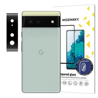 Produktfoto för Wozinsky Google Pixel 6 Kameralinsskydd i Härdat Glas Full Glue