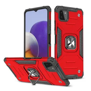 Produktfoto för Wozinsky Ring Armor Mobilskal Galaxy A22 - Röd