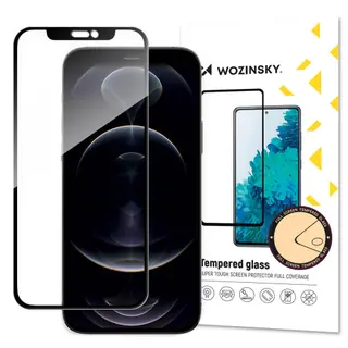 Produktfoto för Wozinsky Skärmskydd 9H svart Apple iPhone 13 Pro Max/14 Plus