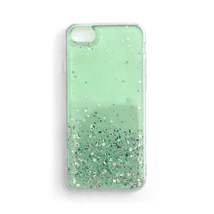 Alternativ bild 0 för Wozinsky Star Glitter Shining Skal Galaxy A72 - Grön