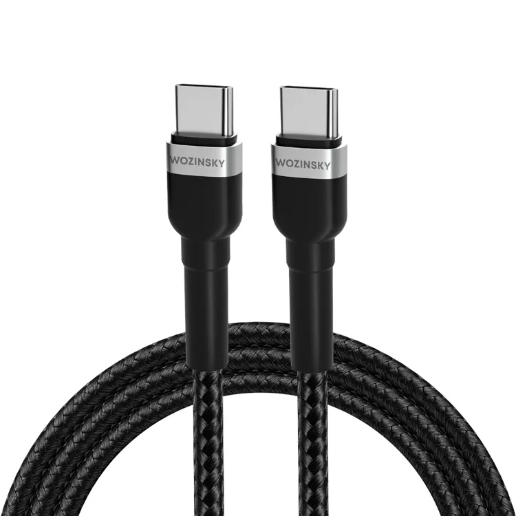 Alternativ bild 0 för Wozinsky USB-C till USB-C kabel PD 65W 2m - Svart