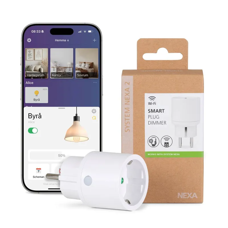 Bild 2 för WPD-01 Smart Plug Dimmer 200W System Nexa 2 WiFi/433