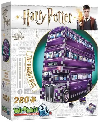 Produktfoto för Wrebbit 3D Harry Potter: THe Knight Bus (280) 3D pusselspel