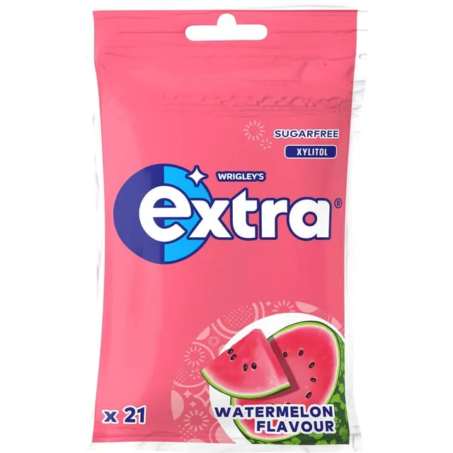 Alternativ bild 0 för Wrigleys Extra Tuggummi Watermelon 29g