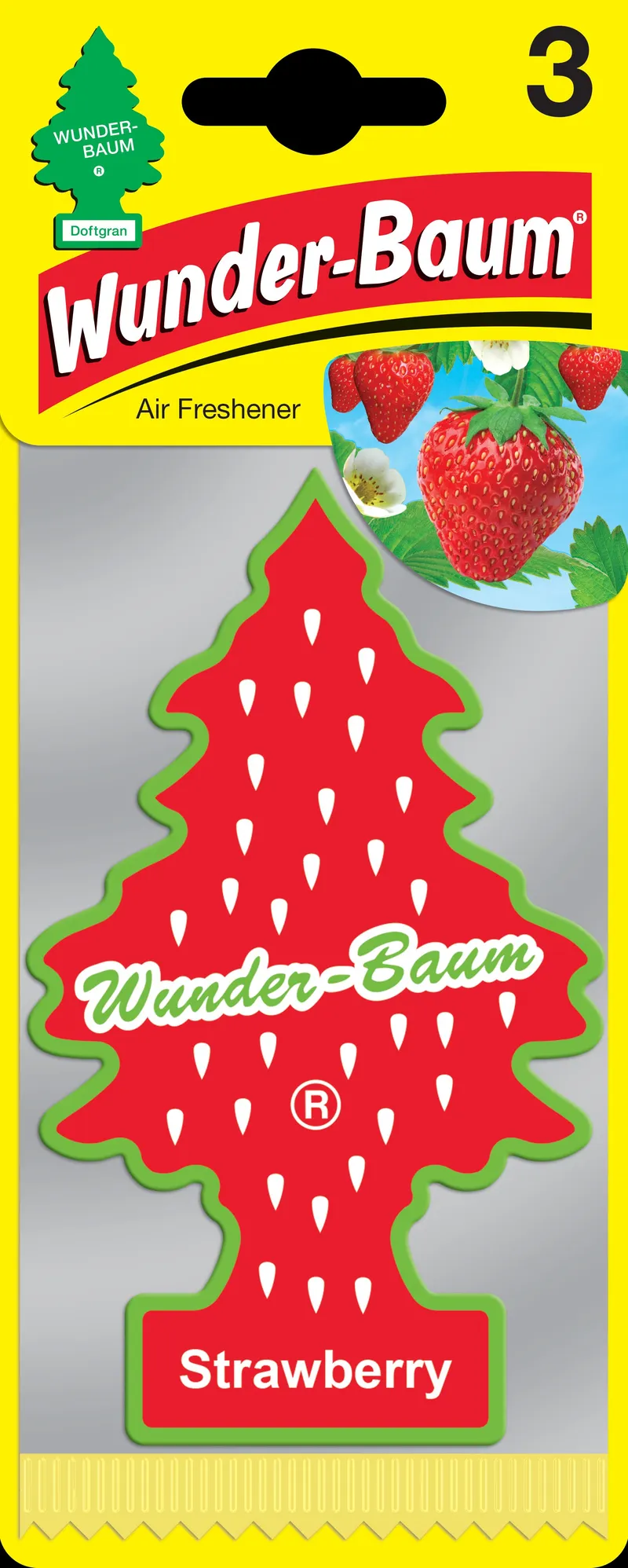 Alternativ bild 0 för Wunder-Baum Doftgran Jordbær - 3 stk.