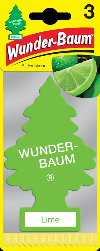 Produktfoto för Wunder-Baum Scented Tree Lime - 3 st.