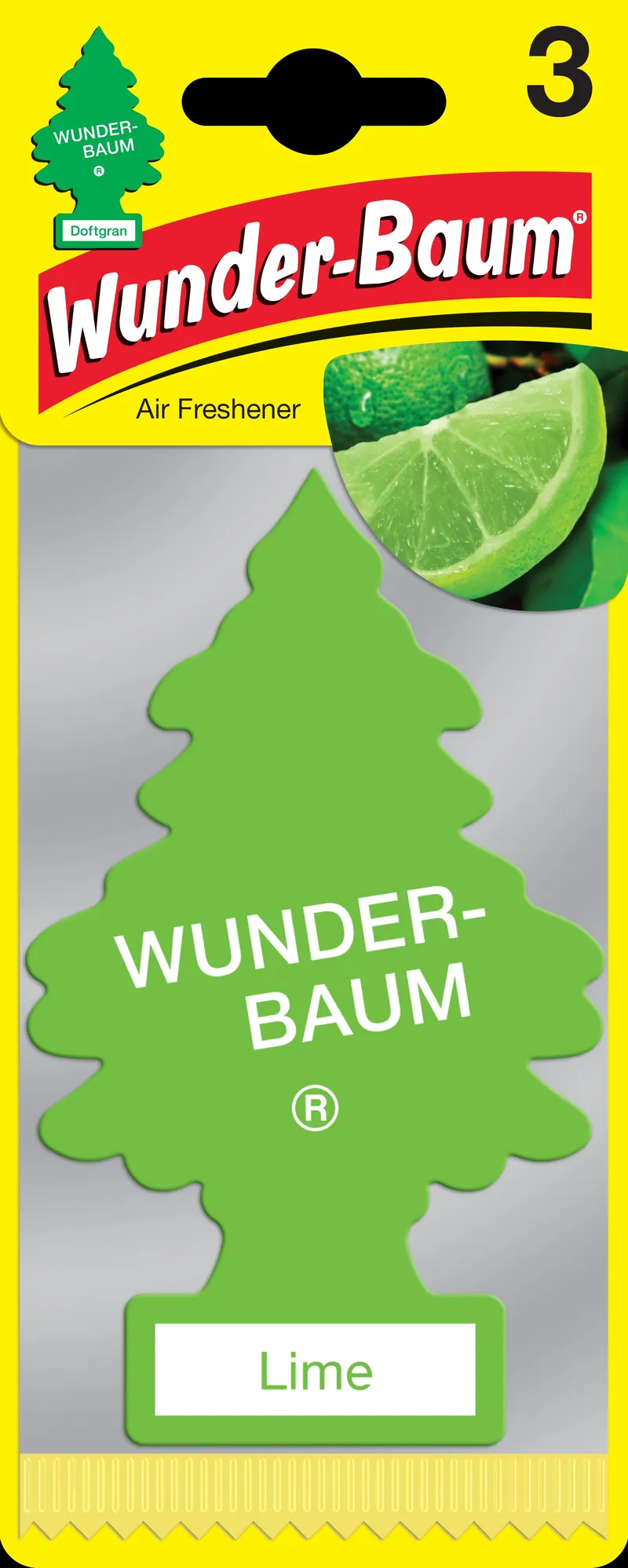 Alternativ bild 0 för Wunder-Baum Scented Tree Lime - 3 st.