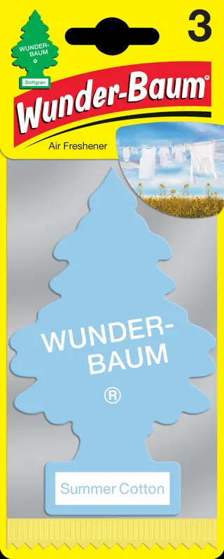 Produktfoto för Wunder-Baum Scented Tree Lime - 3 st.